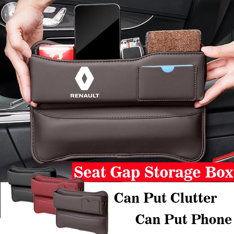 Car Seat Gap Organizer Scatola Di Immagazzinaggio Multifunzione Per Renault Megane Talisman Captur Clio Austral Kadjar Linea Panoramica Kwid