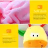 6Types Baby handheld toys rattle music Teether can bite Baby grip training Crib bell Stroller hanging bell Giraffe gift 5