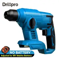 Drillpro1000W Electric Hammer Impact Drill Screwdriver Multi-function Rotary Electric for Makita18V Battery Power Tool 1