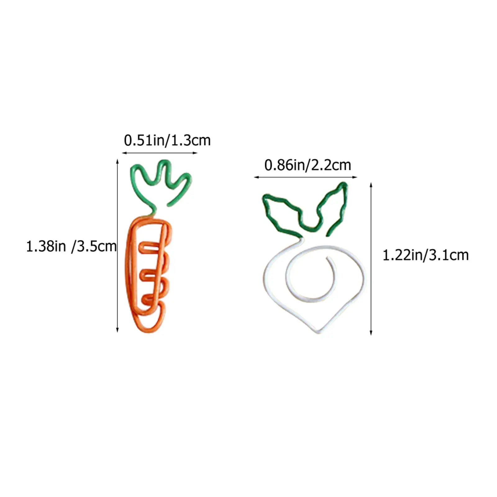 9Pcs 절묘한 작은 종이 클립 노트북용 금속 문서 클립 봉투 기록 스크랩북 크리 에이 티브 사무실 학교 용품