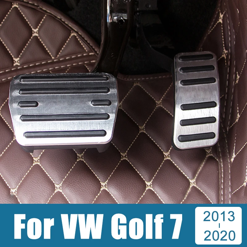 

For Volkswagen VW Golf 7 MK7 2013 2014 2015 2016 2017 2018 2019 Car Foot Fuel Accelerator Pedal Brake Clutch Pedals Non Slip Pad