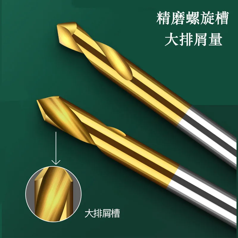 Hss 60 90 120 Degree Nc Spot Drill Stub Spotting Location Center Bit