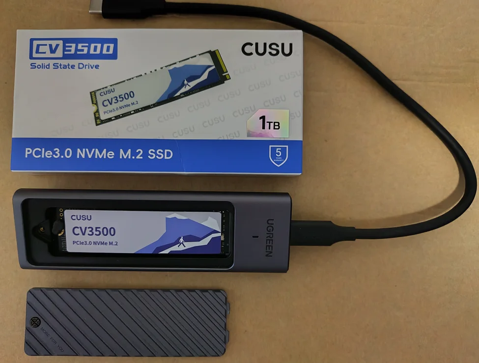 CUSU SSD NVMe M2 1TB 2TB M.2 SSD 512GB 256GB 2280 PCIe3.0 TLC Hard