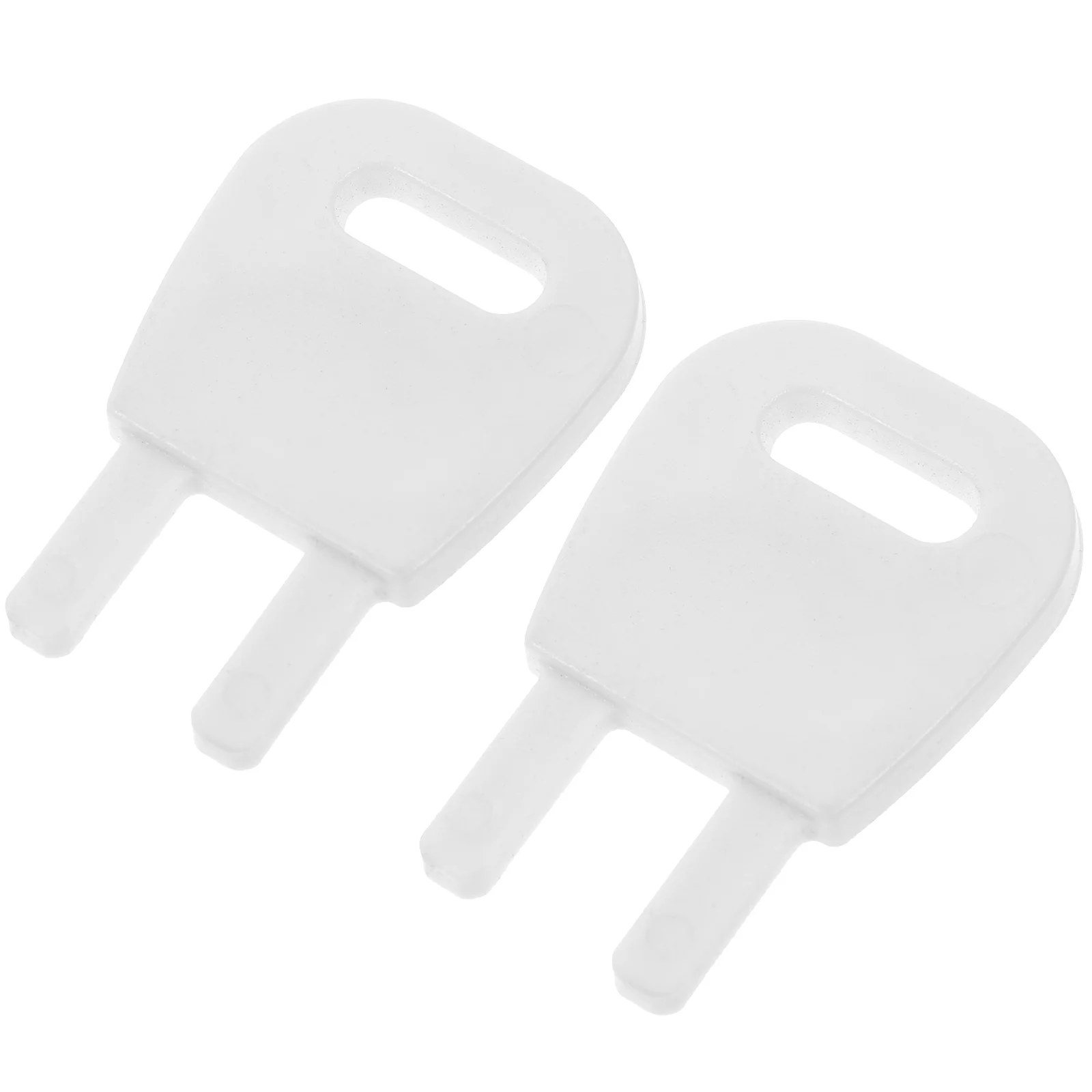 2 Pcs Plastic Tissue Box Key Toilet Paper Dispenser Commercial Replacement Keys For Home Kitchen Storage ganization Boxes 5