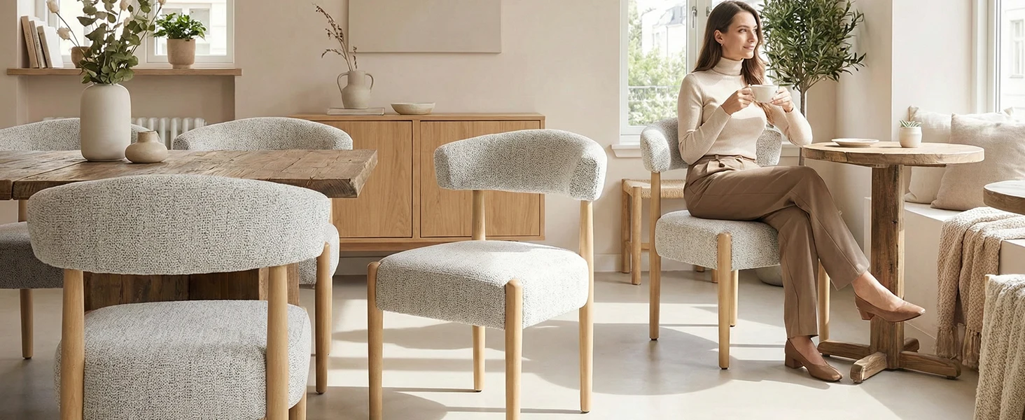 set of 4 dining chairs