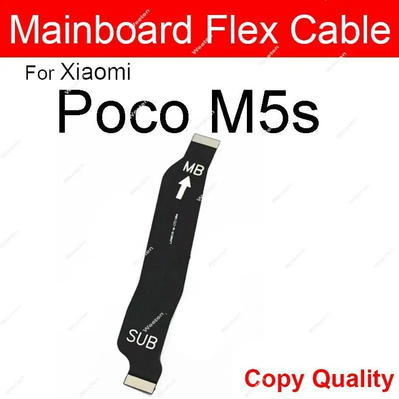Xiaomi Poco için Xiaomi Poco X4 X5 F4 F5 Pro GT M4 M5 M5S 4G 5G Anakart LCD Ekran Konnektör Flex Kablo Yedek Parçaları