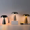 Retro LED Rechargeable Touch Metal Table Lamp Three Colors Bedside Creative Ambient Light Bar Outdoor Decoration Night Light 1