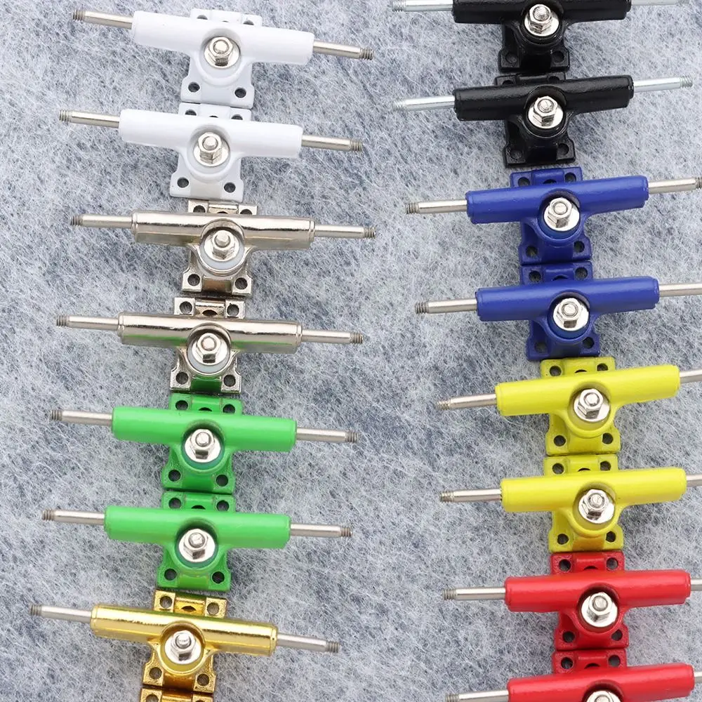 1Pair Durable With Nuts Fingerboard Truck Truck Bolts Model Bearing Deck Brackets Mini 32mm Finger Skateboard Parts