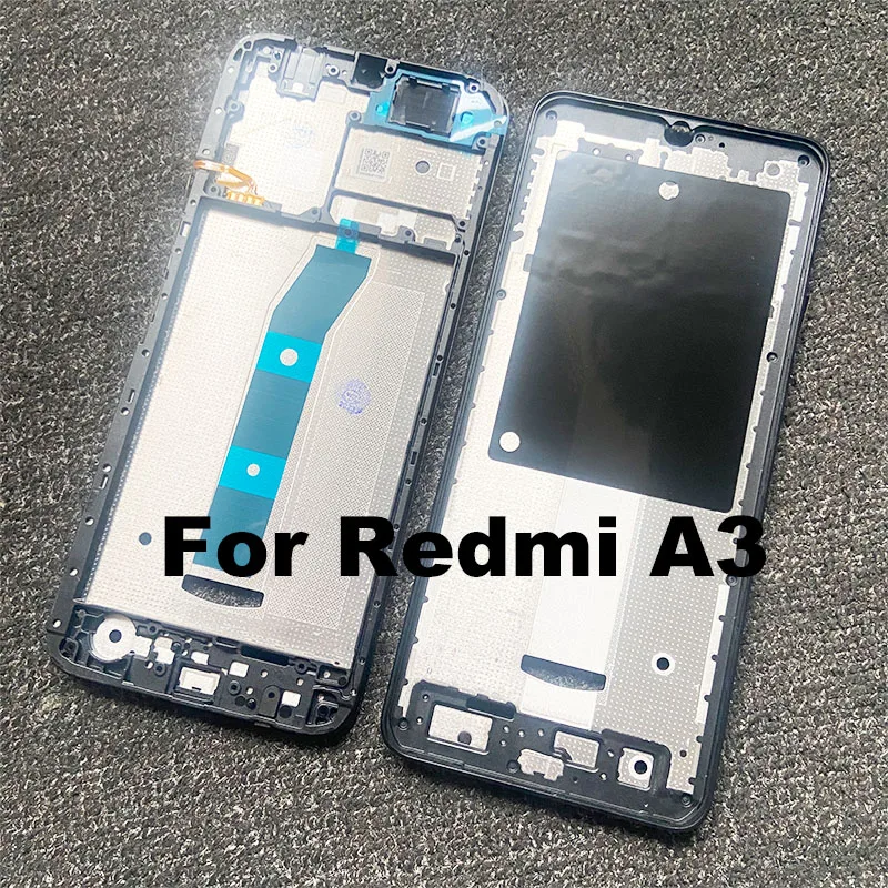 

For Xiaomi Redmi A3 Front LCD Bezel Middle Frame Housing Chassis Plate Faceplate