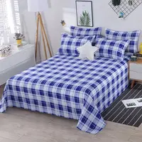 3pcs/Set Home Textile Bed Sheet Set with Pillowcases Cotton Material Lovers Home Room Bedding Flat Sheet Bed Sheet Set 6