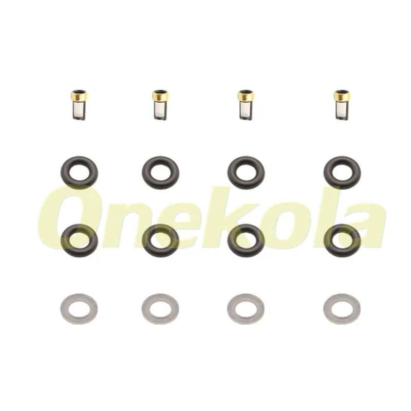 Fuel Injector Seal O-Ring Kit Seals Filters for 0280156263 Chery elegant 473 BYD Geely Panda Hatchback 1.0