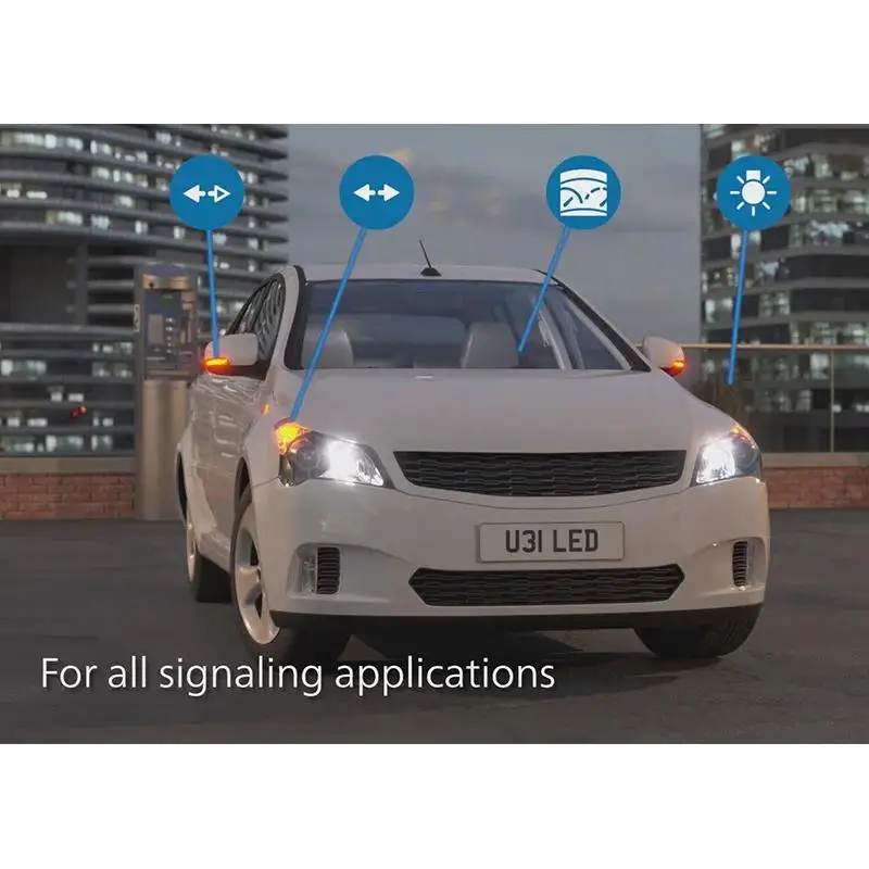 �ʸ��� Ultinon Pro3100 LED P21/5W 1157 S25 ������ ��� �ڵ��� ���� ���õ� ���� ���� �ĸ� ���� ���� �Ȱ� ��, 2x