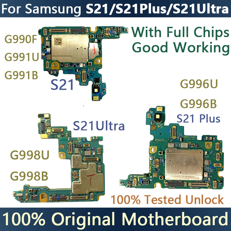 OriginalUnlockedMotherboardforSamsungGalaxyS21G991UG991BG990F