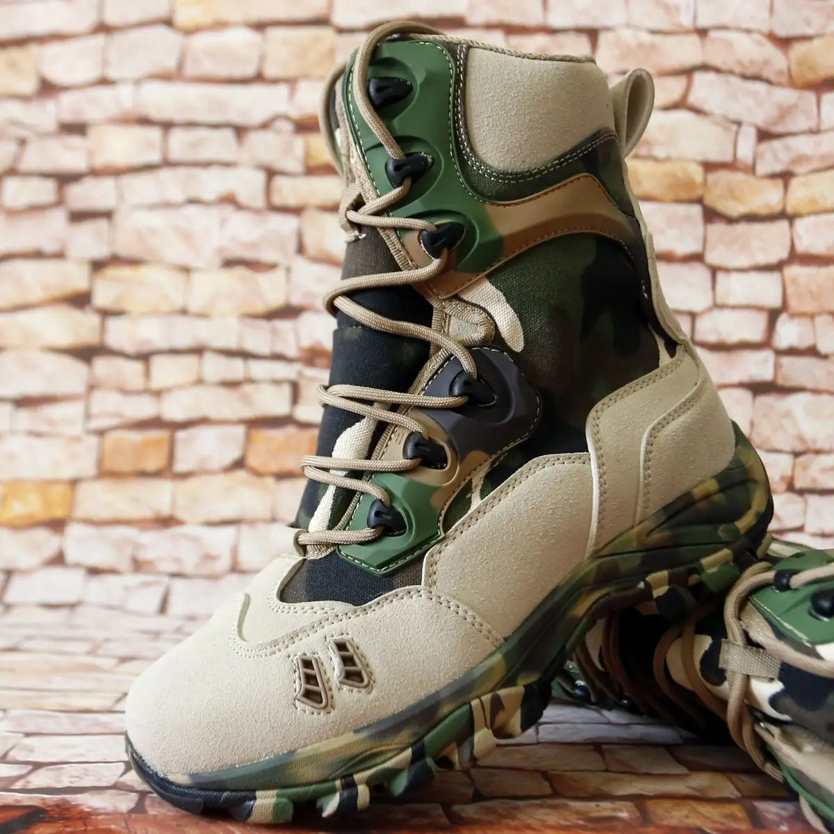 Mens High Top Special Tactical Boots Fashion Casual Boots Desert Cross Country Outdoor Hiking Work