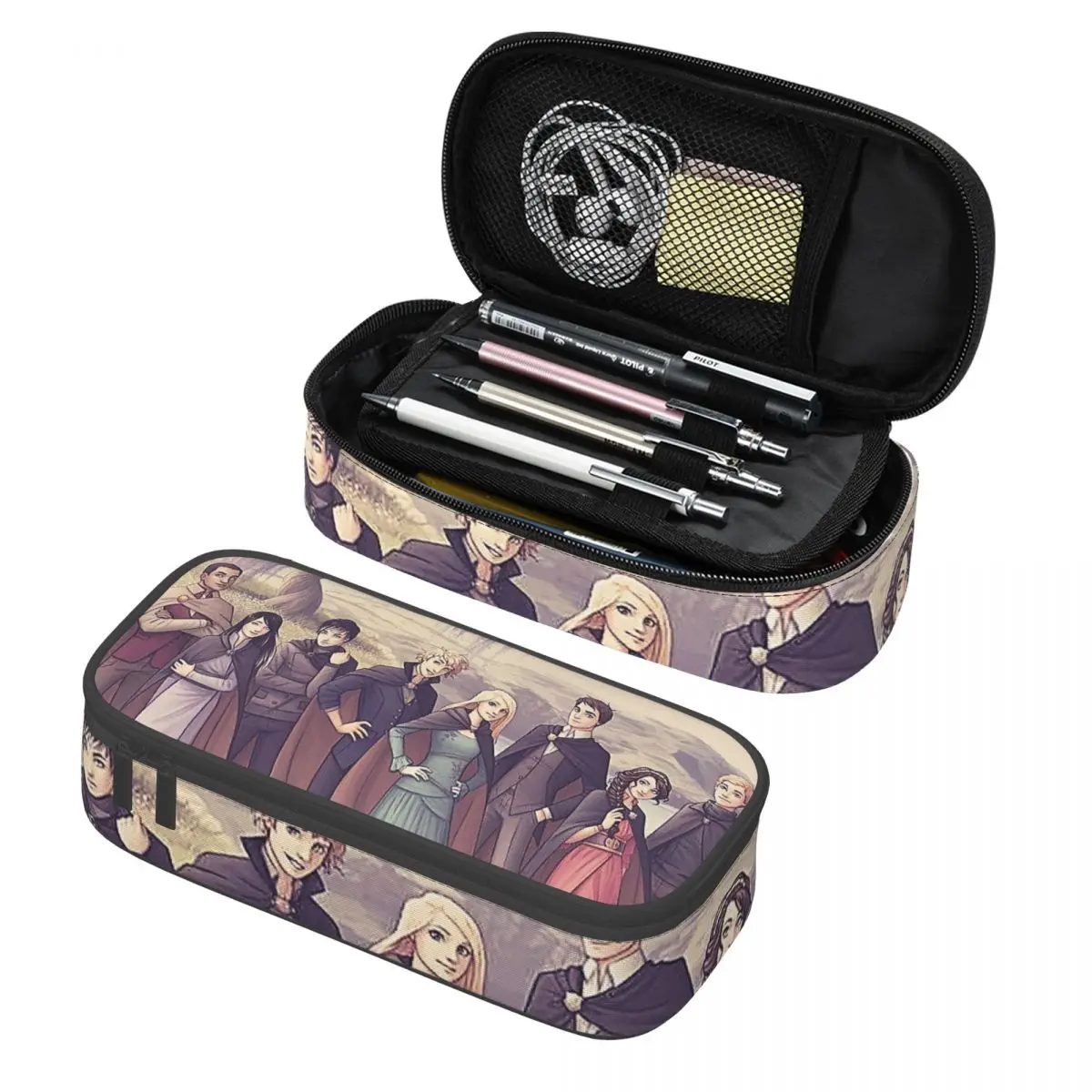 Keeper Of The Lost Cities Character Pencil Cases Big Capacity Pen Bags Pen Box Pencil Pouch For Boys Girls Students School