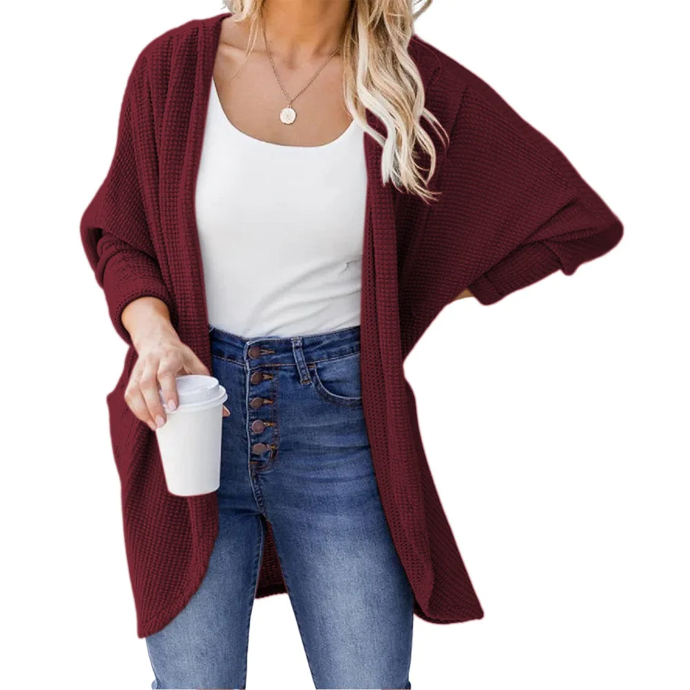 Maternity Coat New Coat for Pregnant Women Women's Casual Cardigan Knitted Jacket for Pregnant Women Loose Women's Clothing