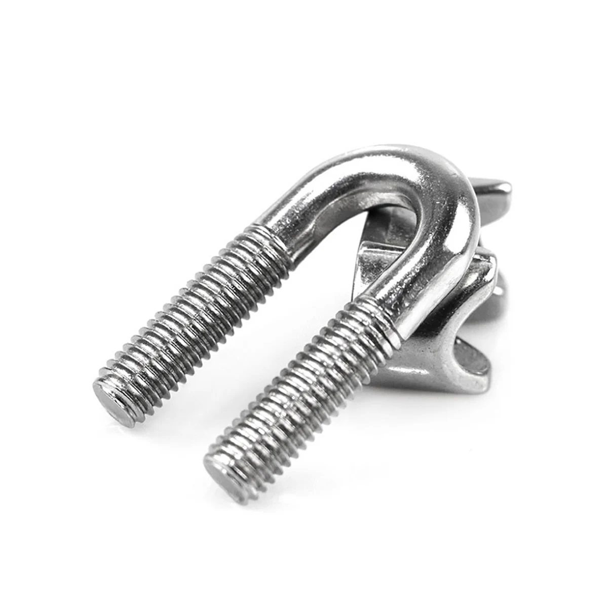 316 Stainless Steel U Type Clamp Wire Rope Clips M2 M3 M4 M5 M6 M8 M10 - M16 Wire Rope Clip Cable Bolts Rigging Hardware Clamps