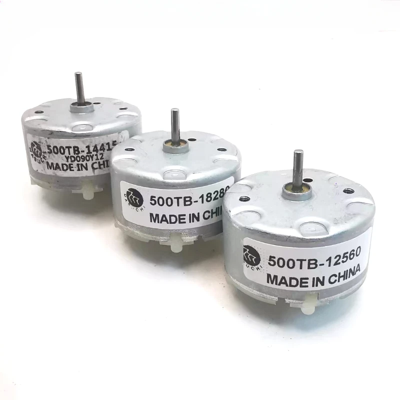 마이크로 DC 모터 RF-500TB 12560 14415 18280 소형 금속 전기 모터, 향기 디펜서 가습기 모터, 1PC