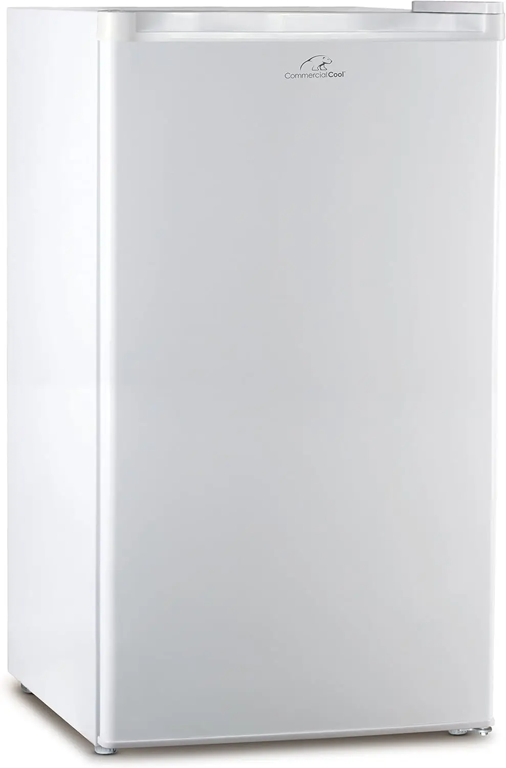 Compact Single Door Refrigerator and Freezer, 3.2 Cu. Ft. Mini Fridge, White