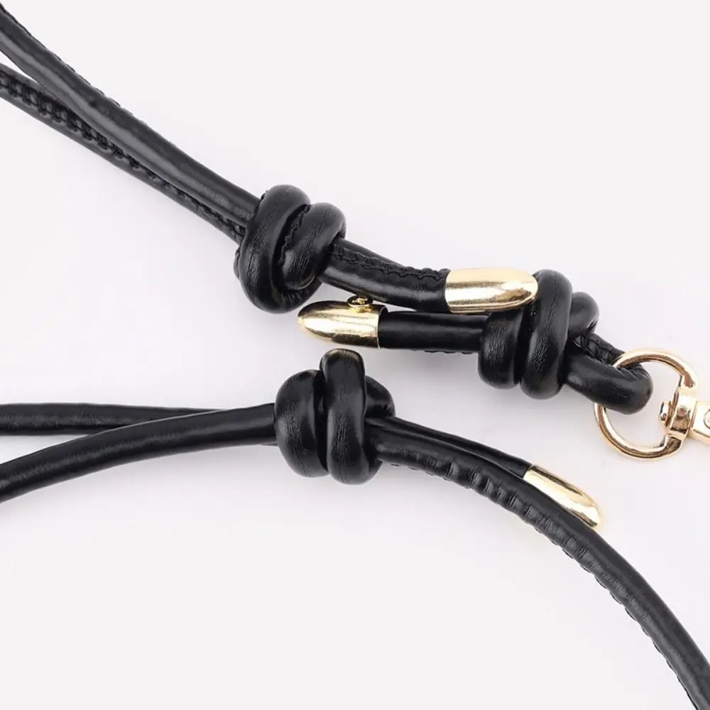Elegant PU Leather Adjustable Shoulder Bag Strap - Solid Color Handbag Accessory