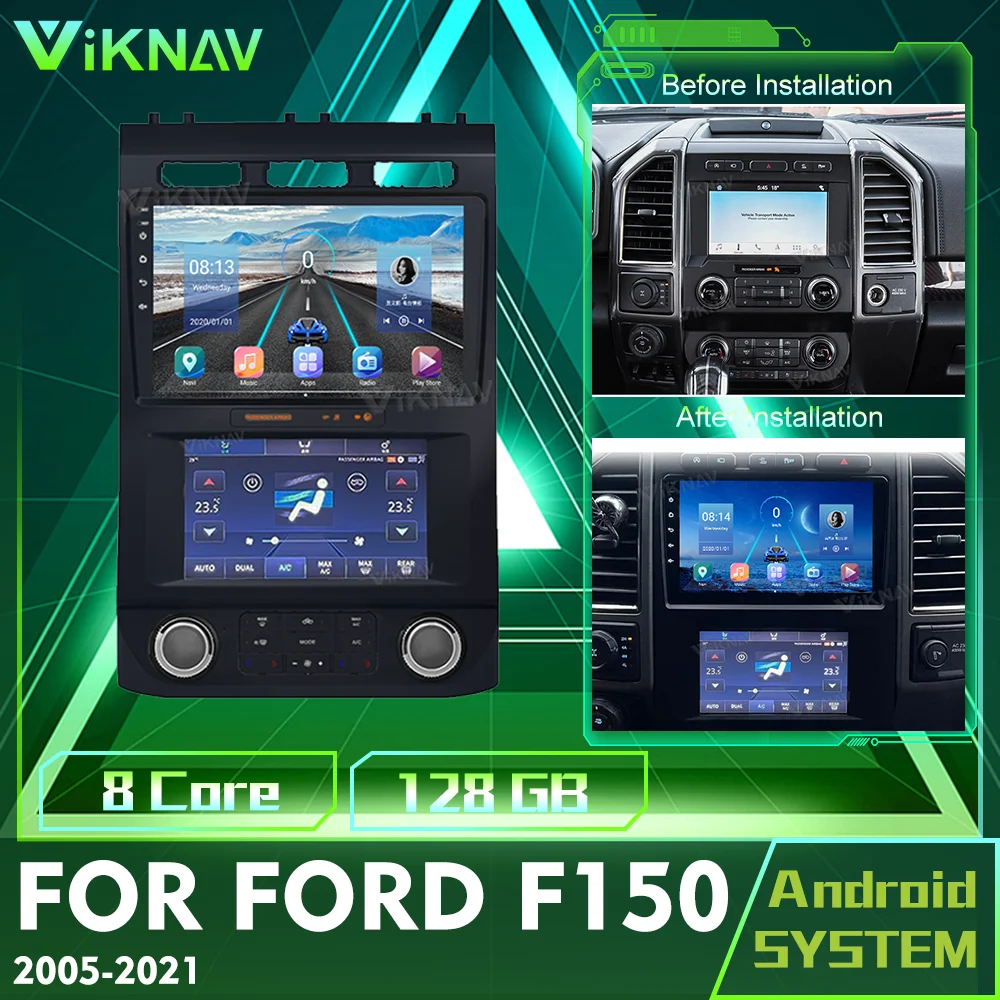 Android Car Radio Multimedia Player For Ford F150 20152021 Air