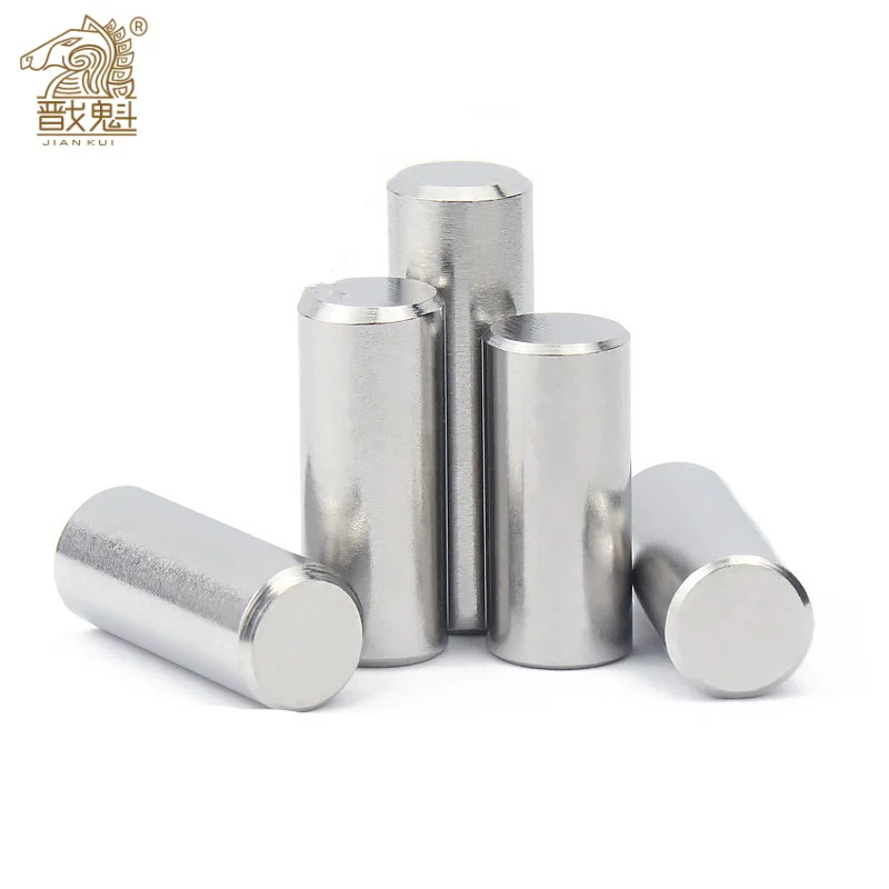 M1 M1.5 M2.5 m3 M4 M5 M6 M8 M10 cylindrical pin locating stud 304 stainless steel fixed shaft solid rod 4 ~ 100mm