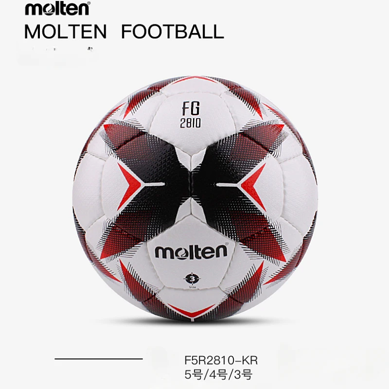 Molten FR2810 size3 4 5 football PU Soft Leather Football Hand Stitched, Wear Resistant Adult Football General Training balls
