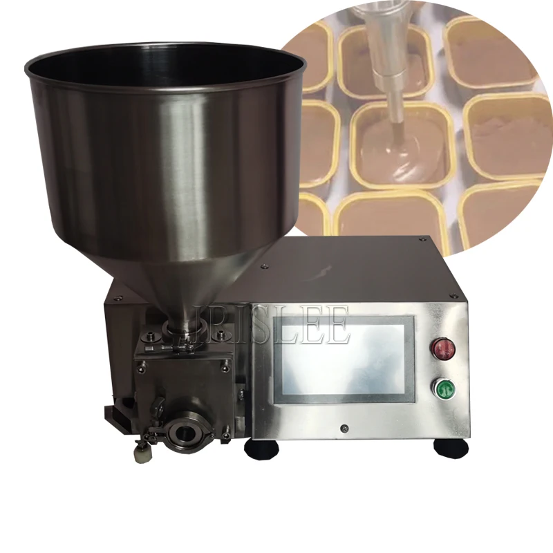 

110v 220v Automatic Cream Quantitative Injection Machine Chocolate Cream Puff Filling Machine Cake Cream Bread Injecting Maker