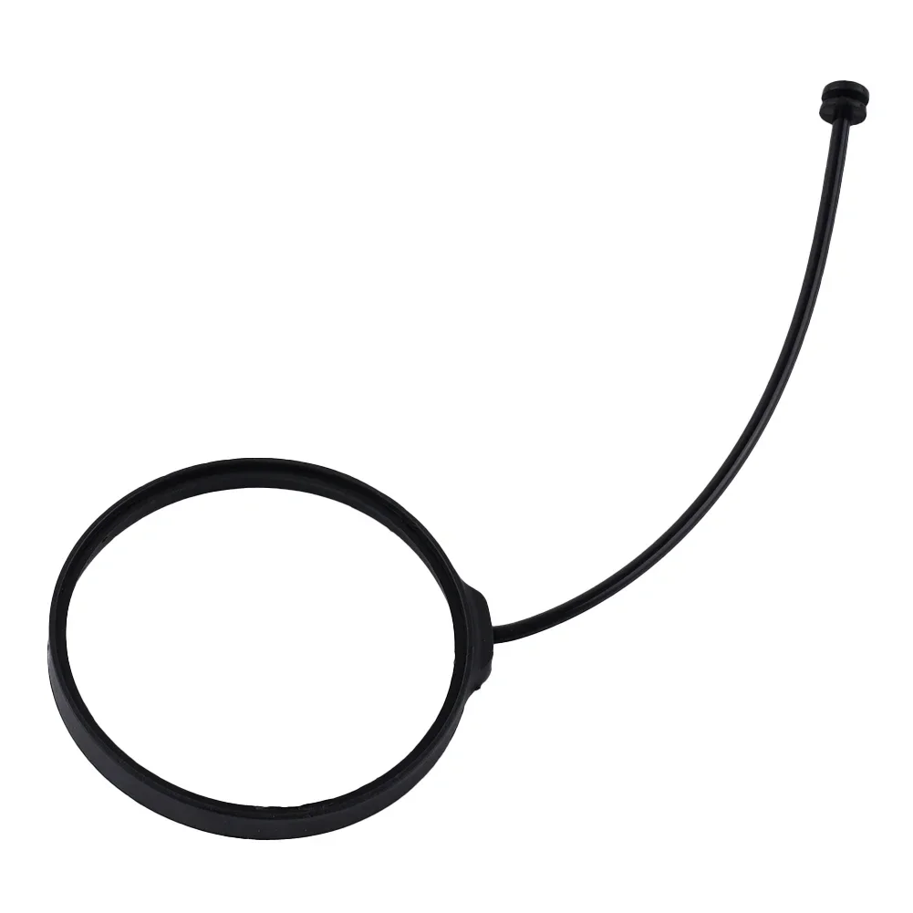 1pcs Car Gas Tank Cap Band Fuel Gas Filler Tank Band Cord Tether Rings Connection Cable For BMW 1 3 5 Series fuel cap cord strap