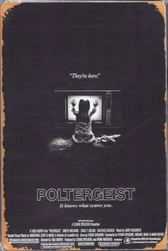 Полтергест ужас фильм плакат