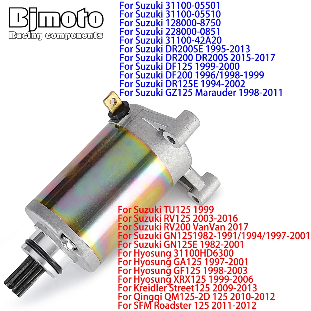 ふんでしもうた セルモーター 1100HD6300 スターターモーター ヒョースン GA125