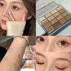 HERORANGE 16 Color Eye Shadow Plate Waterproof Pearlescent Matte Silkworm Brightening Glitter Earth Makeup 2