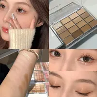 HERORANGE 16 Color Eye Shadow Plate Waterproof Pearlescent Matte Silkworm Brightening Glitter Earth Makeup 2