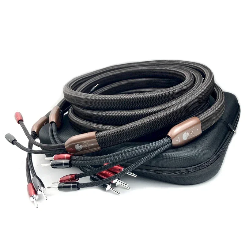 

OAK Speaker Cable Solid PSC+ Solid Core Single Super-surface Pure Copper HiFi Audio Amplifier LoudSpeaker Cables