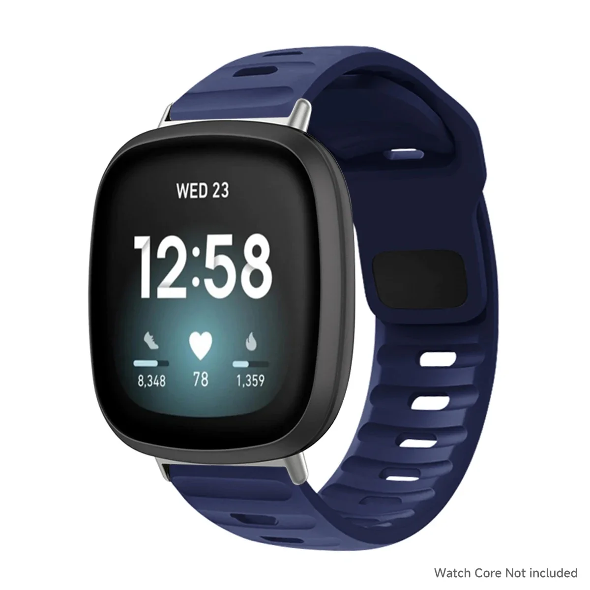 Versatile Sport Silicone Wristband Strap in Vibrant Colors
