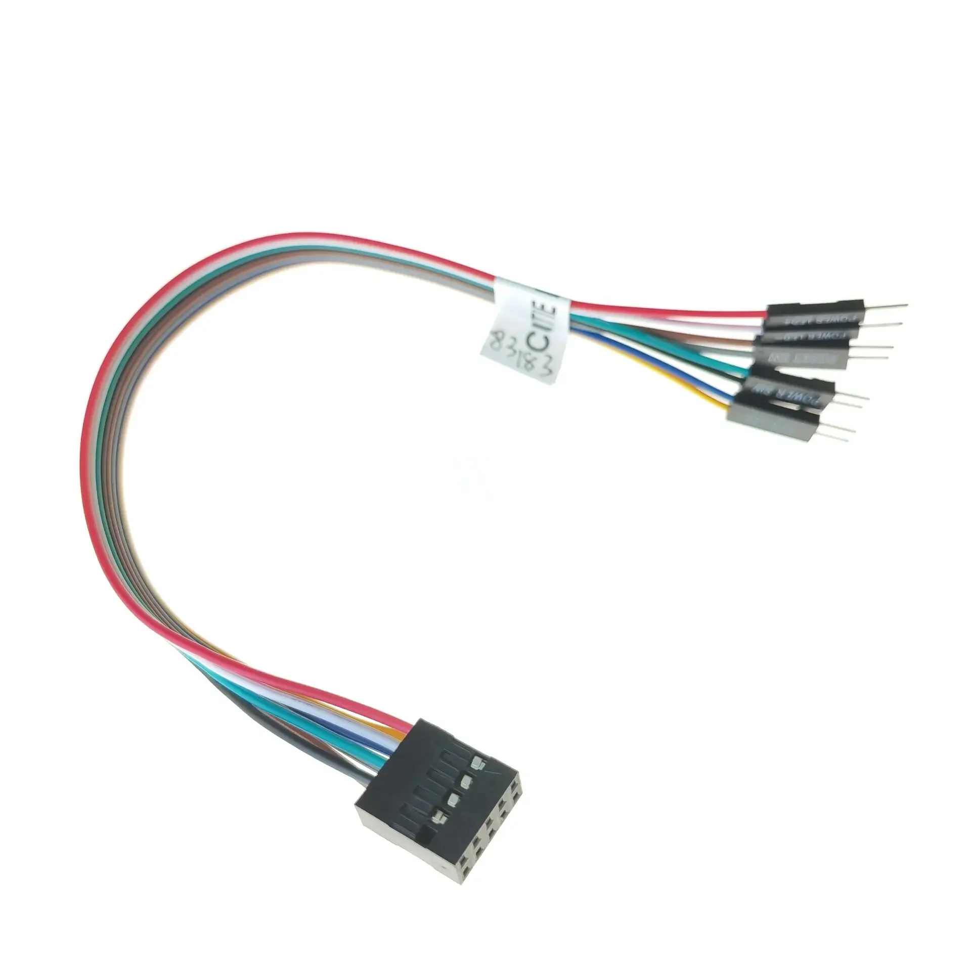 

All-In-One PC Host Reset Power SW Switch HDD LED Jumper Line Flat Extension Cable For MSI ASUS M6I MAXIMU Mainboard