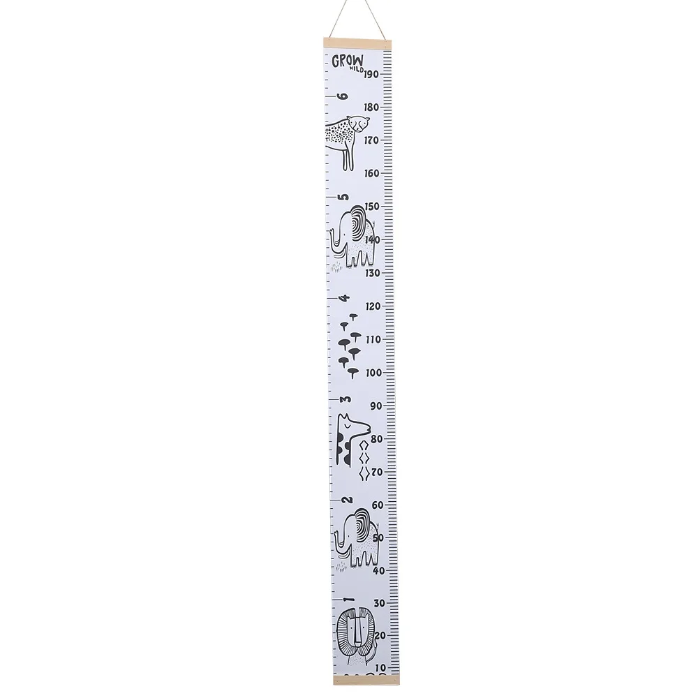 Height Measure Ruler Wall Sticker For Room Home Decoration Children Growth Size Chart