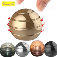 Kinetic Art Desk Fidgets Spinner Toys Illusion Metal Spinner Ball Adults AntiStress Gyro Hand Fingertip Toy Desktop Fingertip 1
