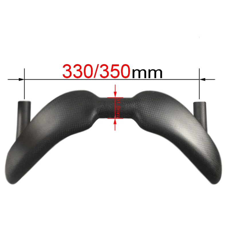 Nouveau modèle de guidon entièrement en carbone route/barre