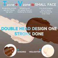 Bâton de Contour à Double extrémité, crème anti-ombre, correcteur imperméable à couverture complète, finition naturelle, maquillage pour tous les tons de peau 5