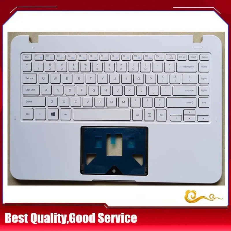 

YUEBEISHENG New/Orig For NP340XAA 345XAA 340XAA 340XAA-K04 345XAA Palmrest US keyboard Upper cover C shell ,Gray