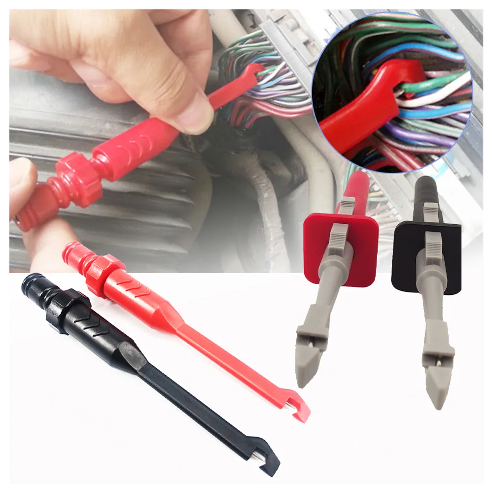 Safety Test Clip Insulation Piercing Probes Clip Piercing Test For Car Circuit Detection Diagnostic Tool Cable circuit detector circuit tester