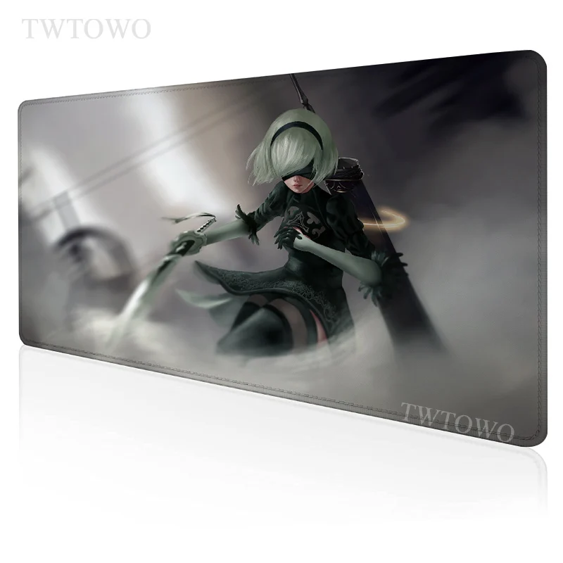 

Nier Automata Mouse Pad Gamer XL New Computer Large Home Mousepad XXL Mouse Mat Soft Anti Slip Natural Rubber Office PC Mice Pad