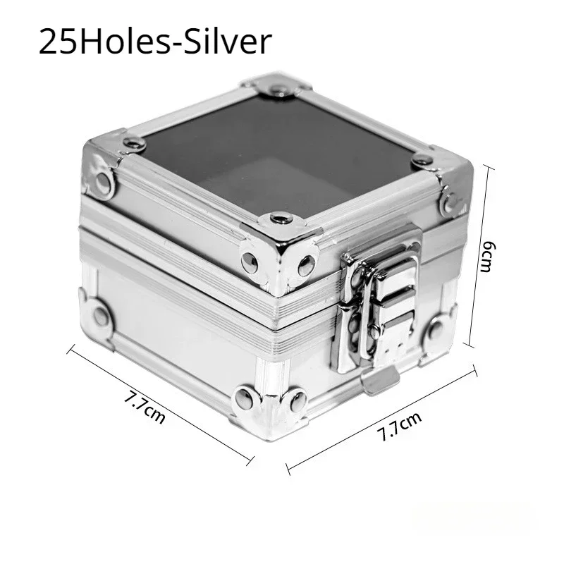 Nail Drill Grinding Bit Holder Box Nail Drill Machine Bits Holder Grinding Heads Storage Box Nail Art Polish Heads Organizers
