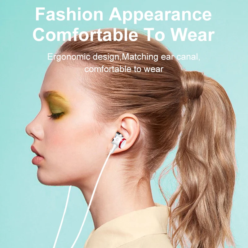In-Ear Headphones For Xiaomi For Phone Stereo Bass Headset Metal Wired HiFi Headphones Mic For Samsung iPhone