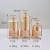 Glass Candy Jar Table Centerpiece Candy Container Luxury Candy Jar with Lid for Dessert Dried Fruit Snacks 4