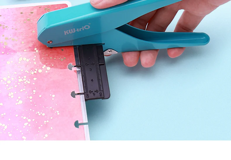 Creative Mushroom Hole Shape Punch For Happy Planner Disc Ring Diy Paper Cutter Ttype Puncher