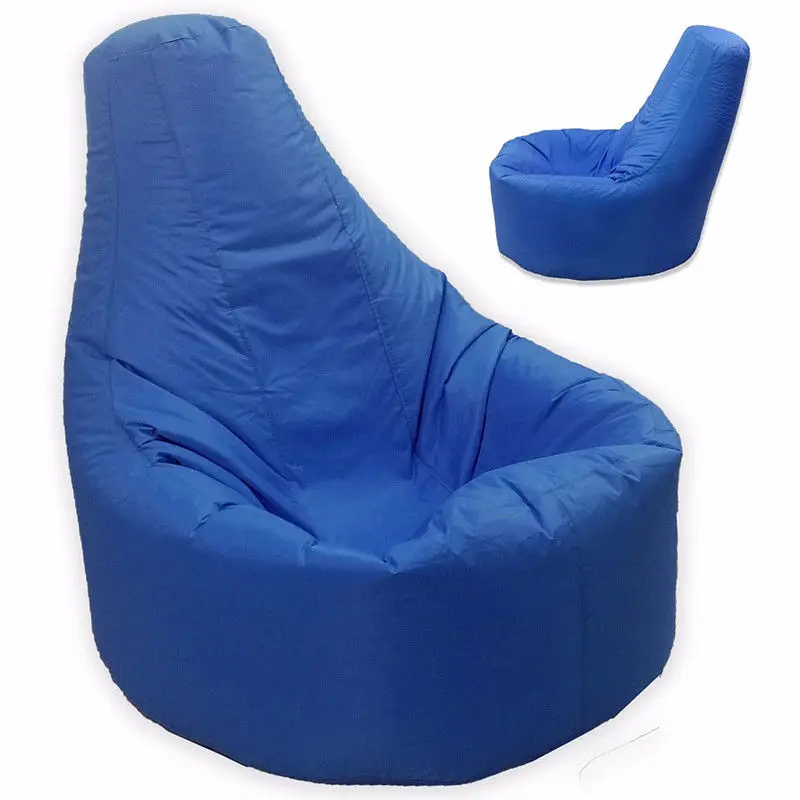 Enipate Adult Large Gamer Soft Lazy Cozy Bean Bag Sofa Cover Oxford Cloth Lounger Sofa Seat Living Room Furniture Without Filler