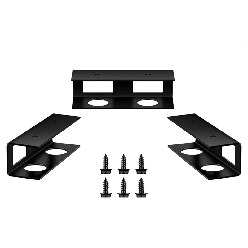 

Laptop Mount Stand Metal Under Table Desk Holder Underneath Desk Laptop Storage Shelf Durable and Stable DropShipping
