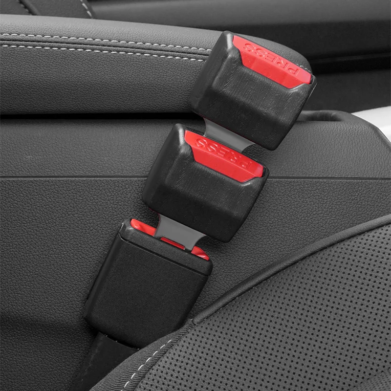 Car Seat Belt Extender Safety Buckle 1/2/4Pcs